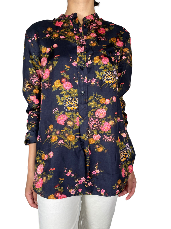 Blusa Flores Estampadas