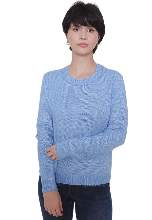 Sweater Jacqueline de Yong Silja Life Azul - Calce Regular