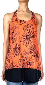 Polera Larga Estampada