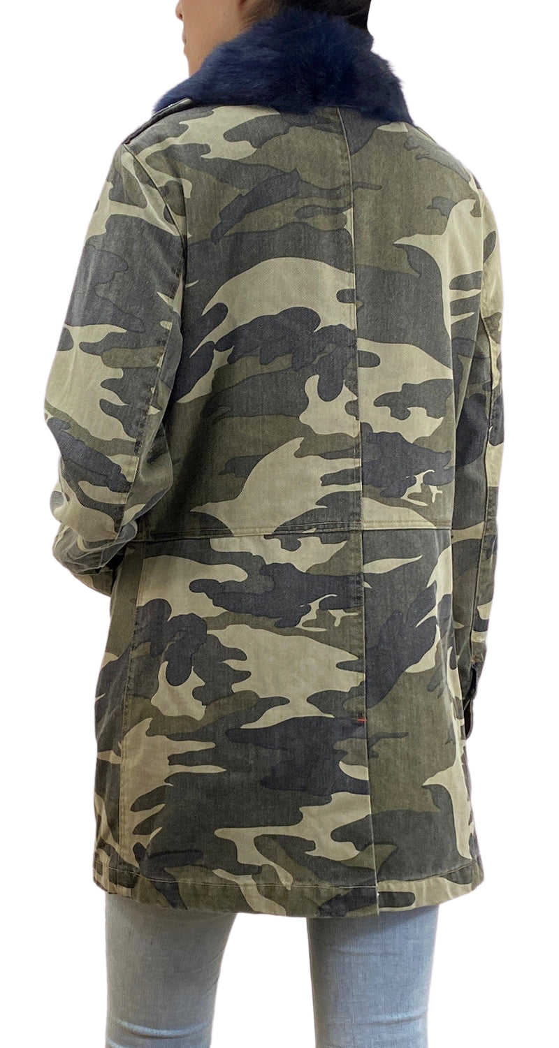 Chaqueta Camuflaje Piel