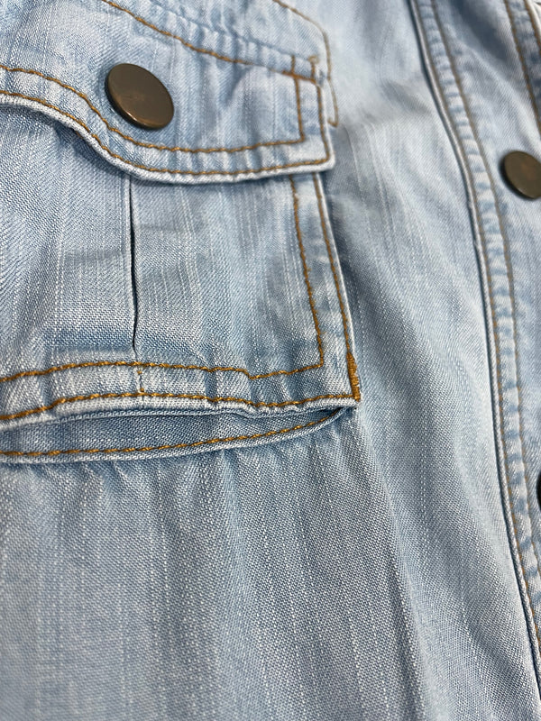 Blusa Denim Ligera