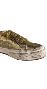 Zapatillas Doradas