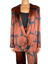 Blazer Estampado