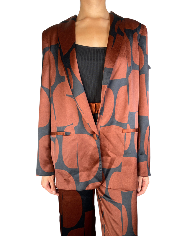 Blazer Estampado