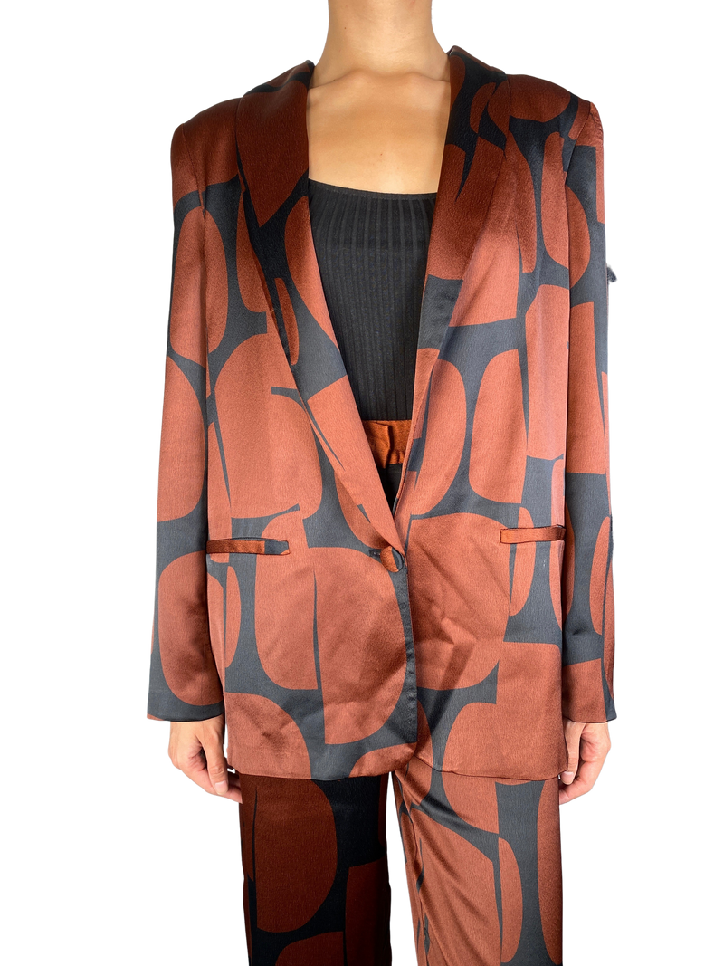 Blazer Estampado