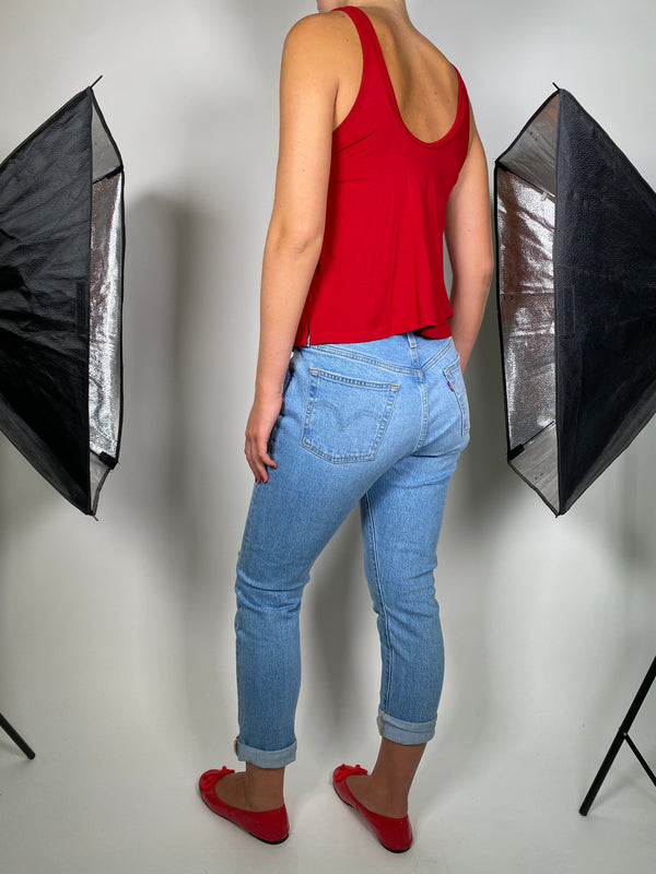 Top Rojo