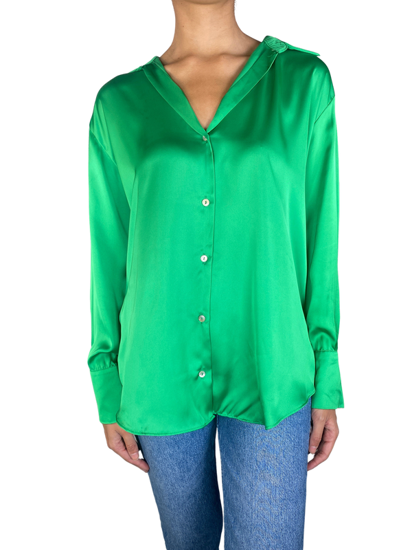 Blusa Esmeralda Satinada