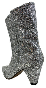 Botas Glitter Plateado