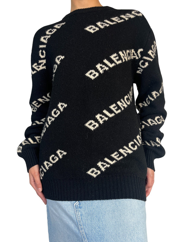 Sweater Allover Pelo de Camello Y Lana Unisex