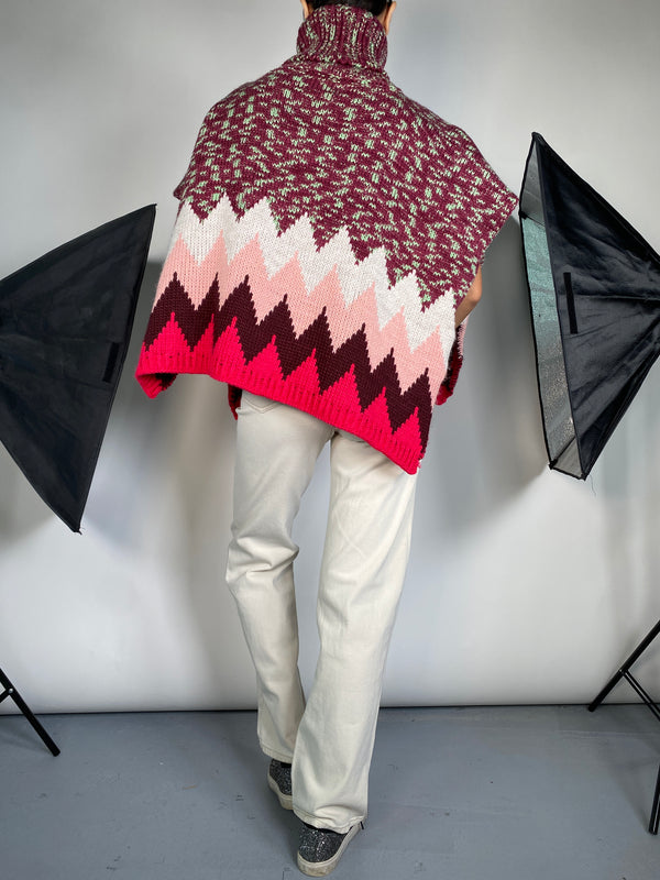 Poncho Multicolor Missoni by Magma