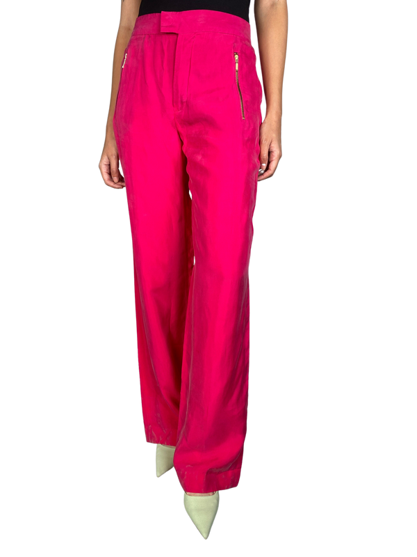 Pantalón Fucsia Tela