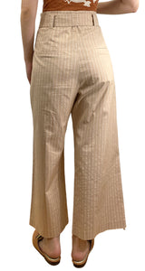 Pantalón Beige Rayas