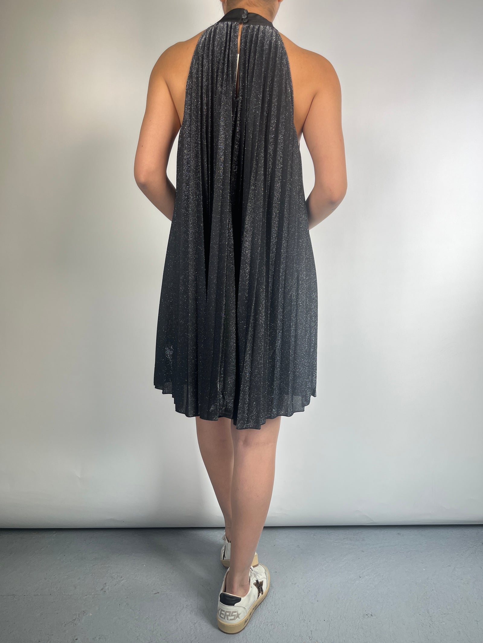 Vestido Halter Plisado ZARA – Market People