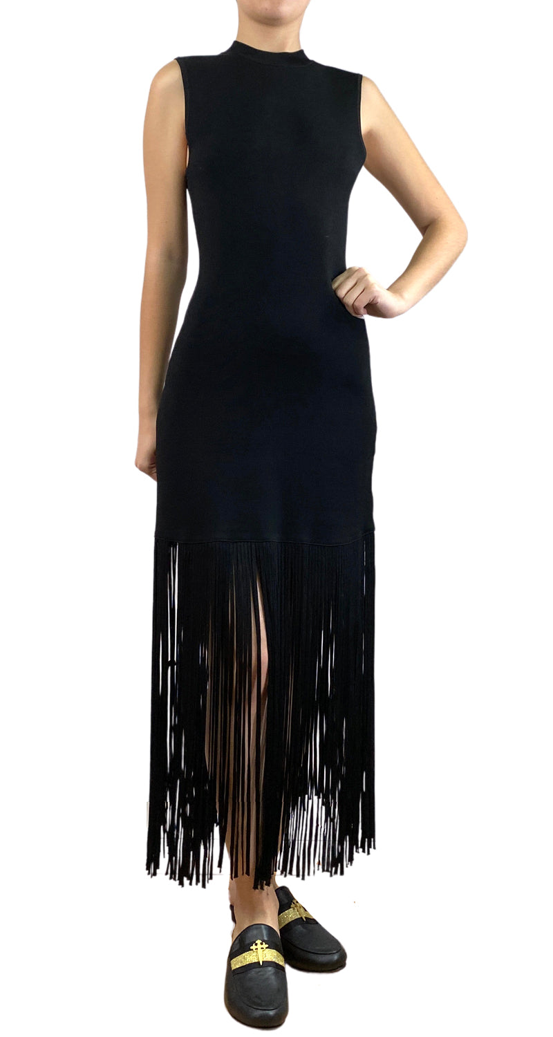 Vestido Flecos