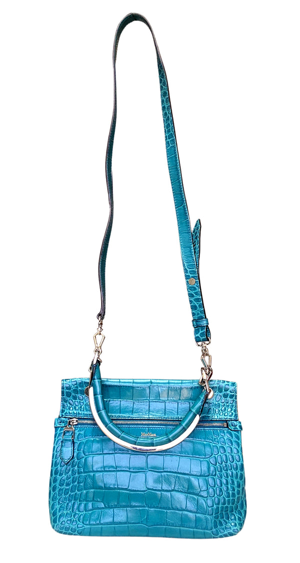 Bolso Turquesa Snake