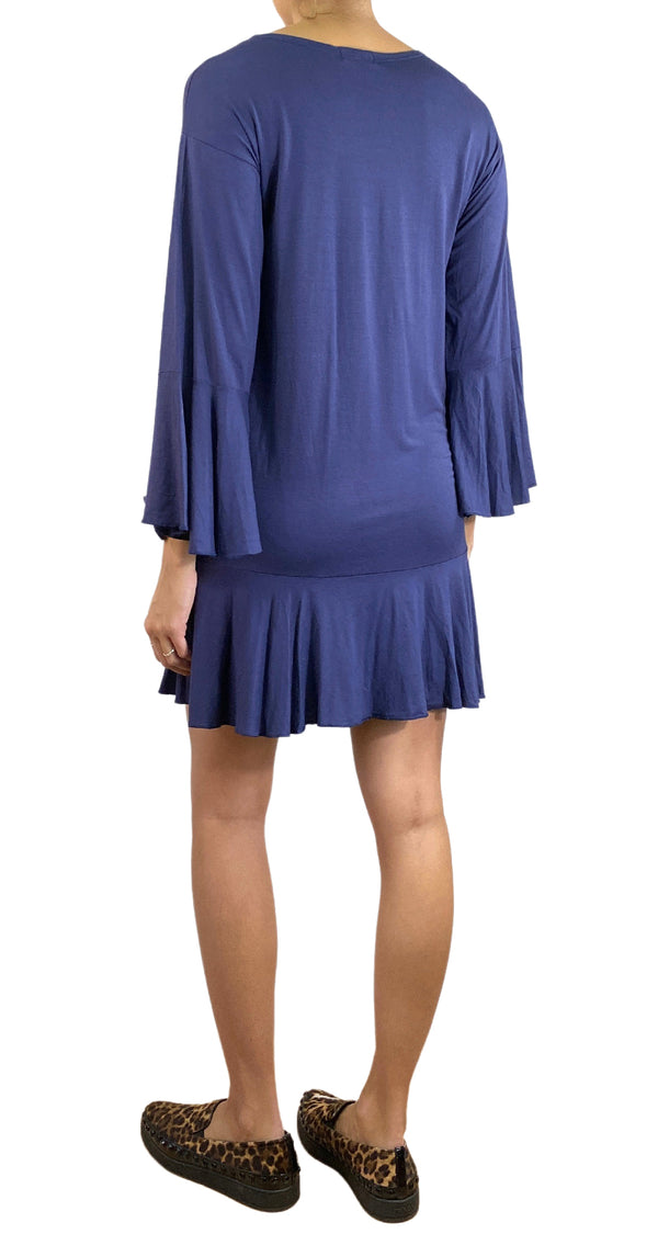 Vestido Mini Azul Oscuro