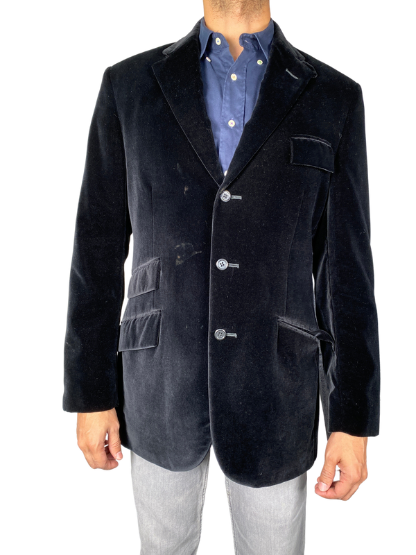 Blazer Velvet Negro