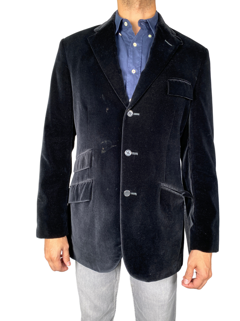 Blazer Velvet Negro