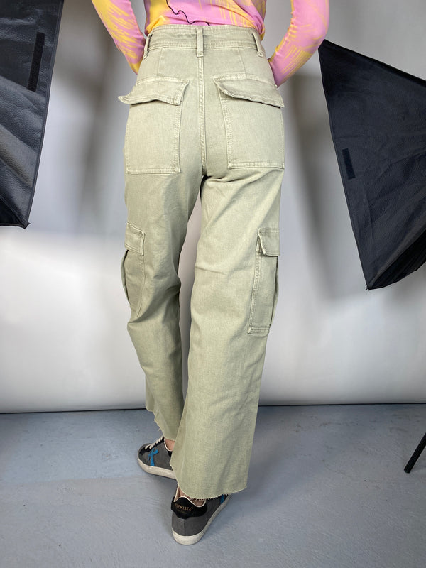 Jeans Verde Grisáceo