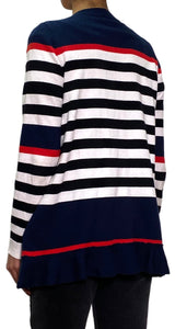 Sweater Navy Parche Leopardo