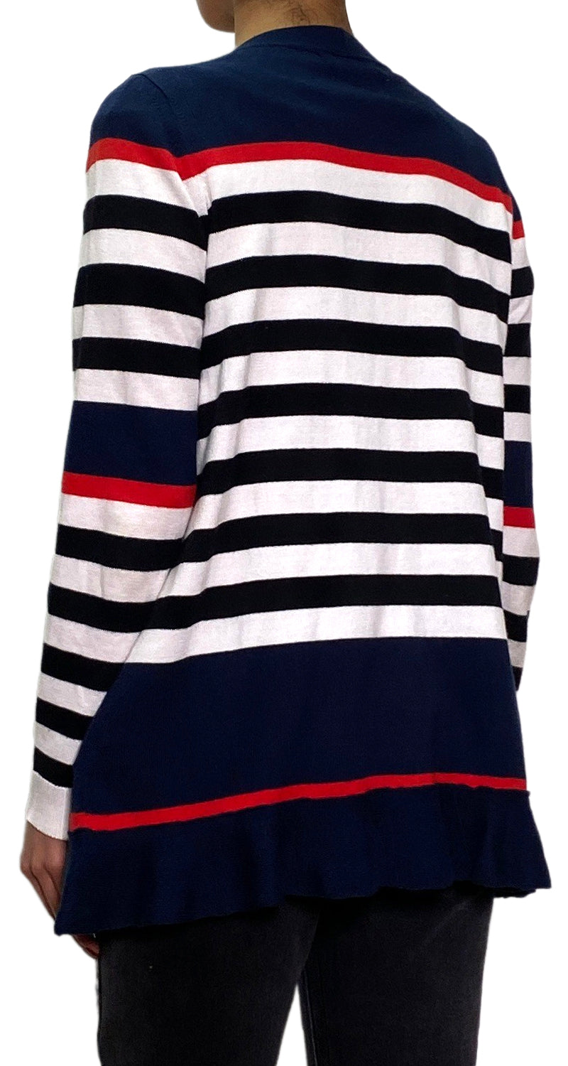 Sweater Navy Parche Leopardo