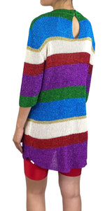 Tejido Multicolor Largo