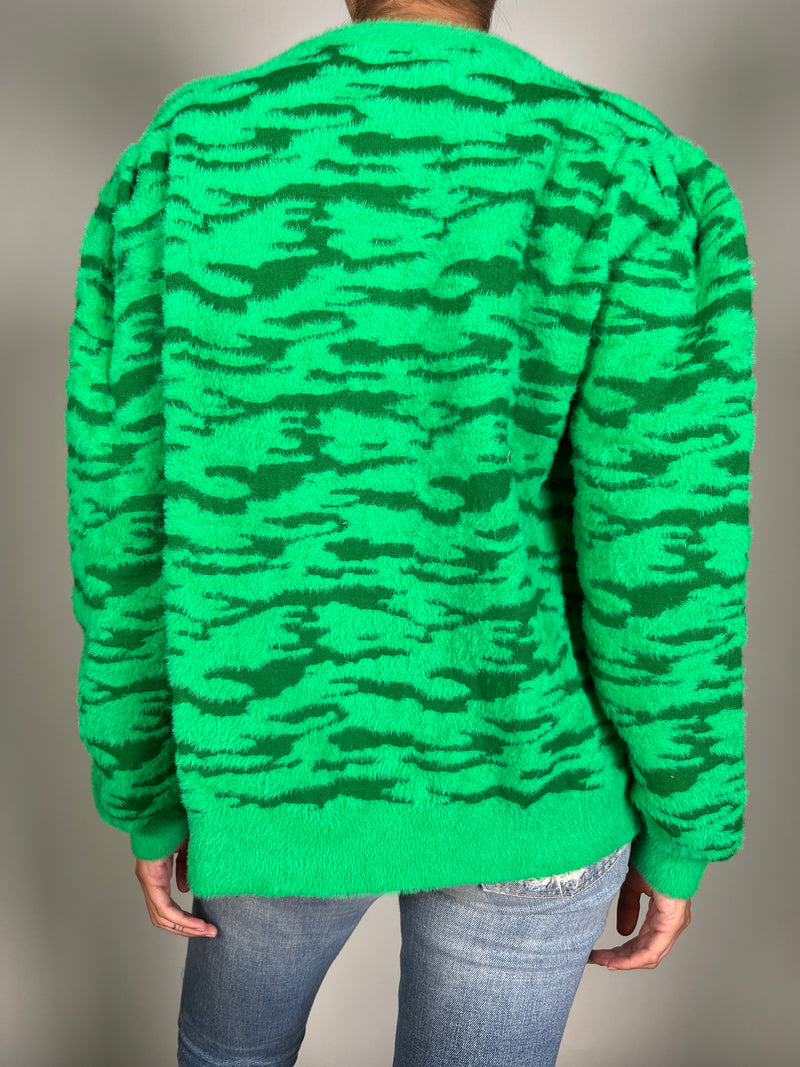 Sweater Jacquard Efecto Relieve