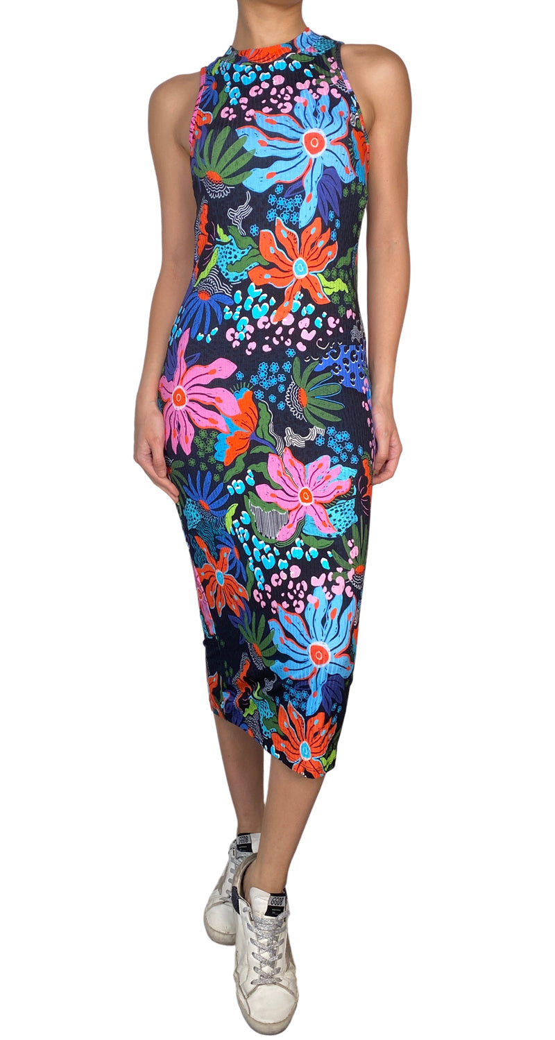 Vestido Canelado
