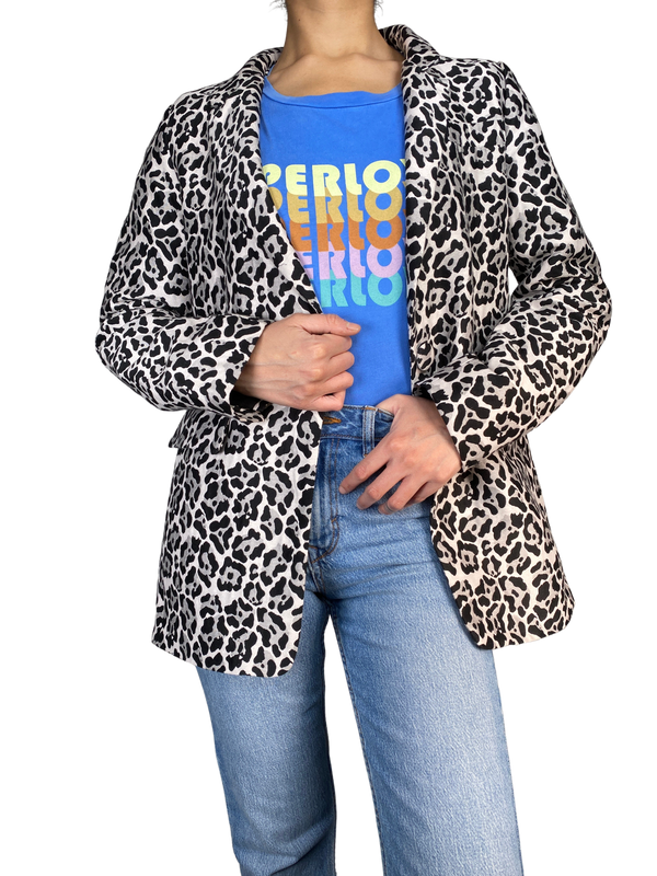 Blazer Animal Print