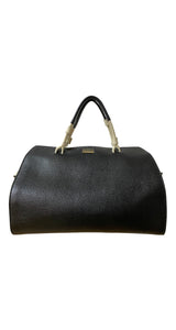 Cartera Blanco y Beige