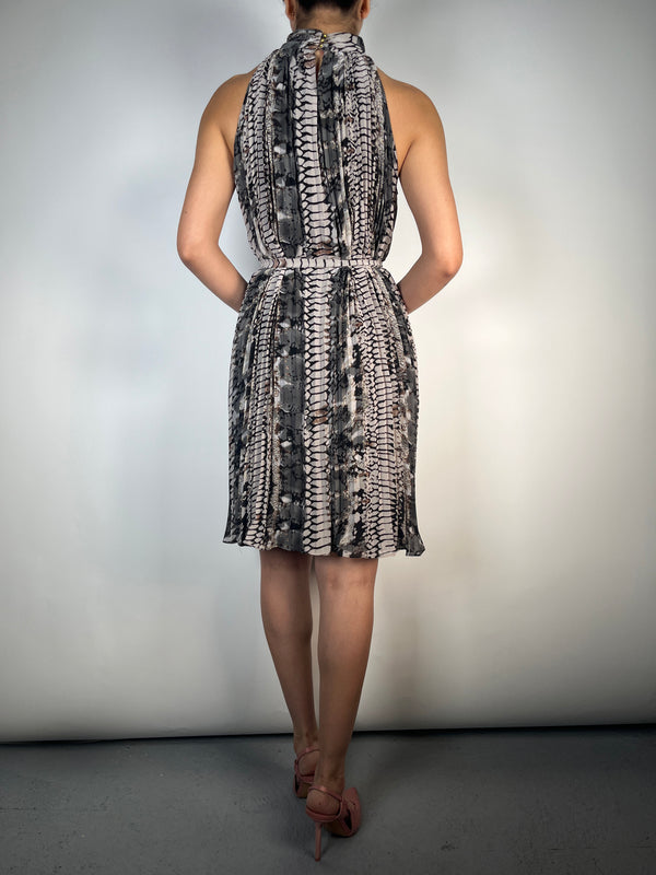 Vestido Plisado Snake