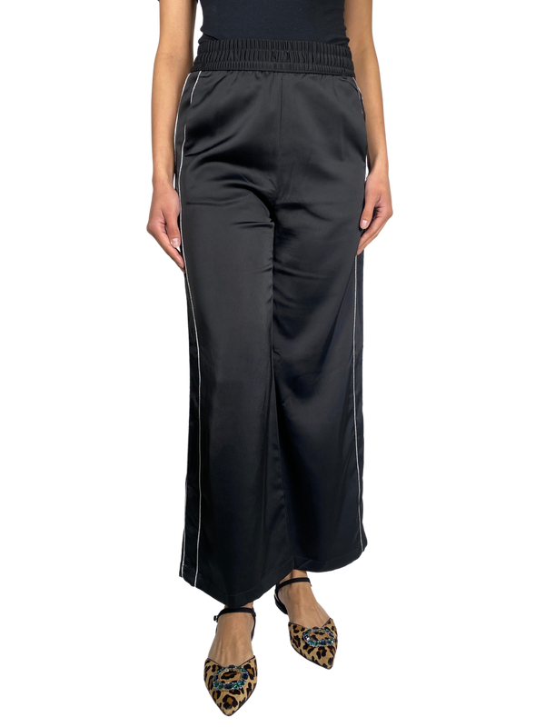 Pantalón Negro Pretina Elasticada