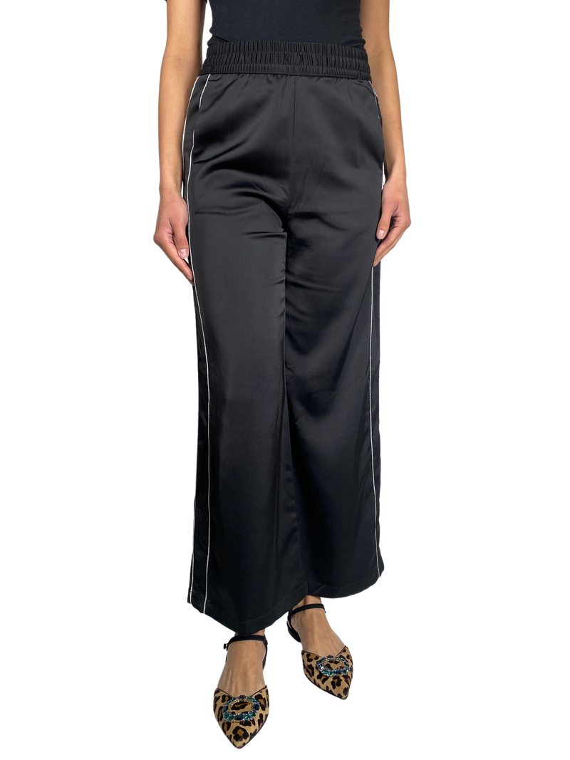 Pantalón Negro Pretina Elasticada