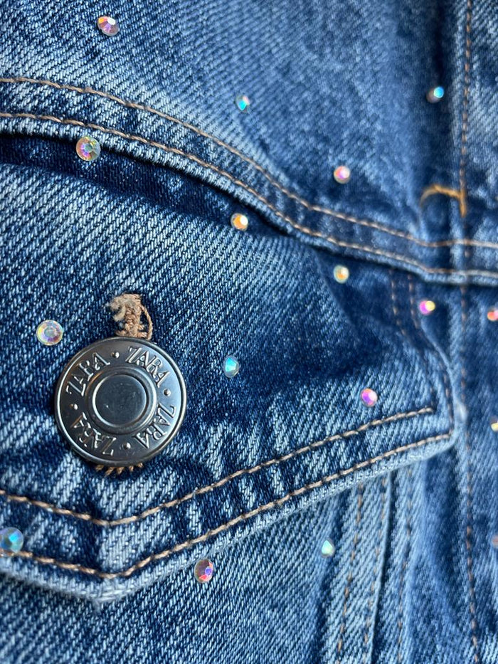 Chaqueta Brillos Oversize ZARA – Market People