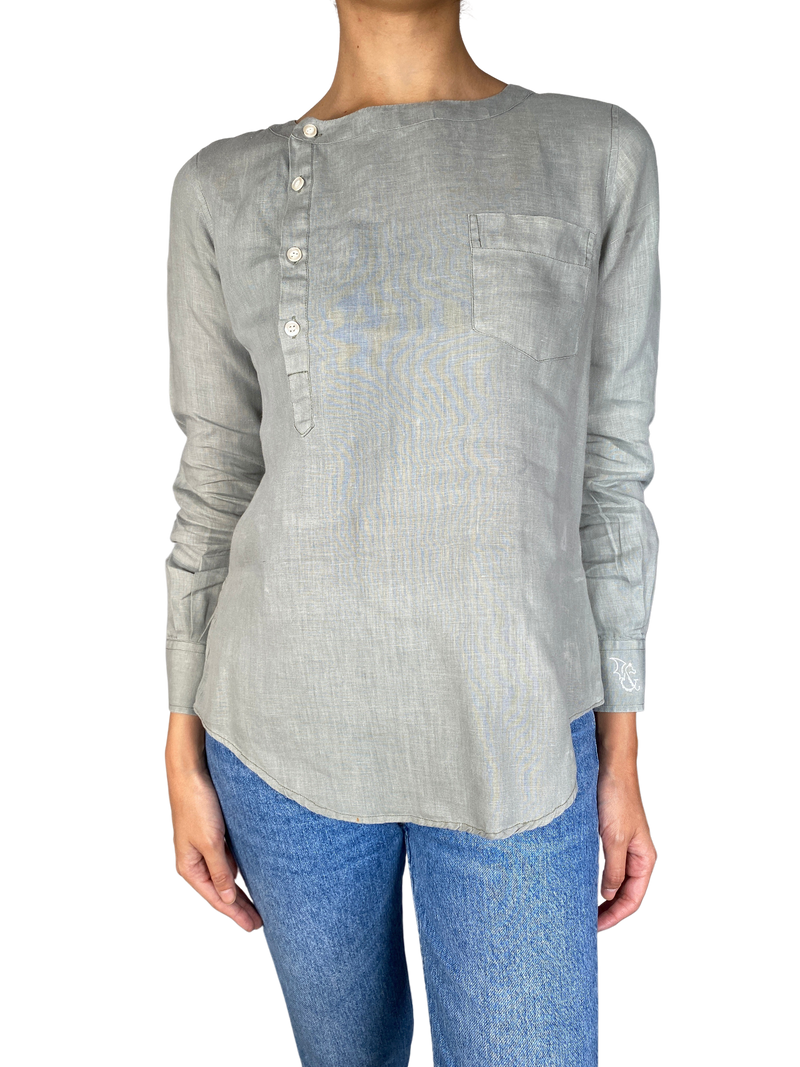 Blusa Verde Agua