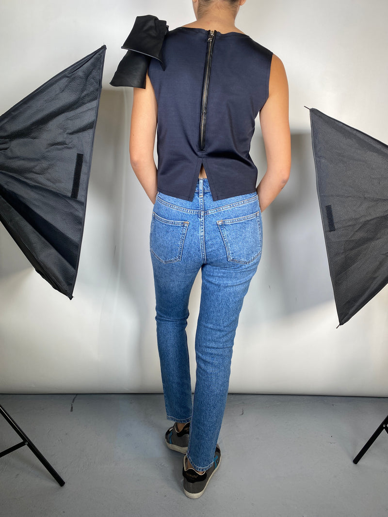 Polera Lazo Cuero