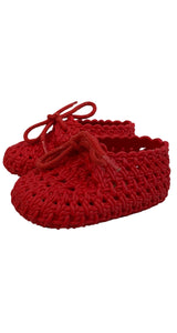 Zapatos Plasticos Rojos