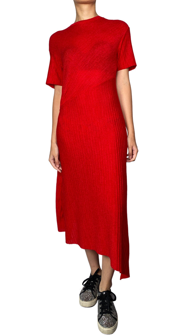 Vestido Midi Rojo