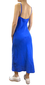 Vestido Midi Azul