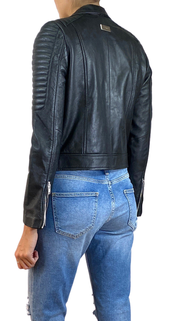 Chaqueta Cuero Biker