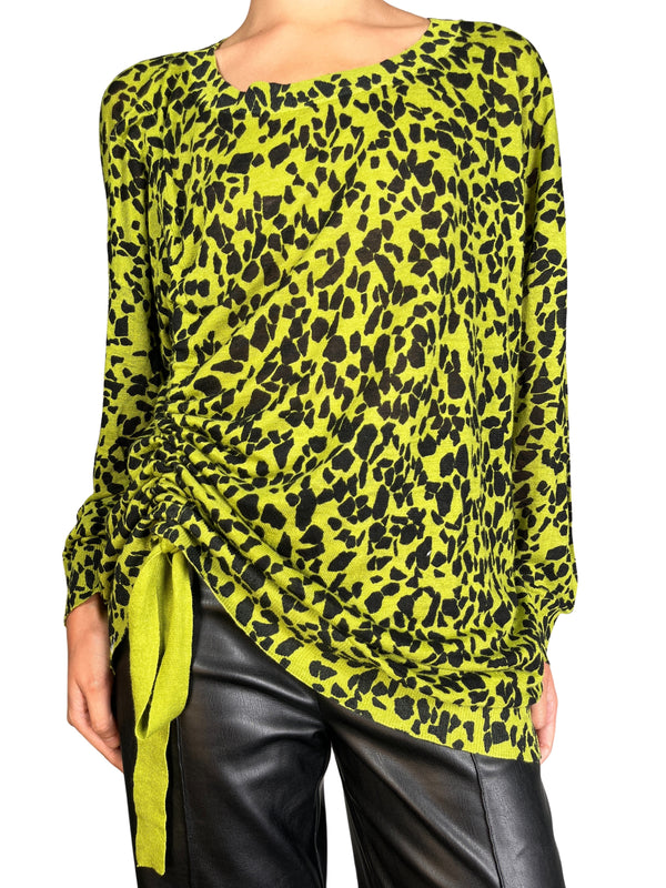 Tejido Animal Print Verde