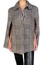 Capa Tweed De Lana