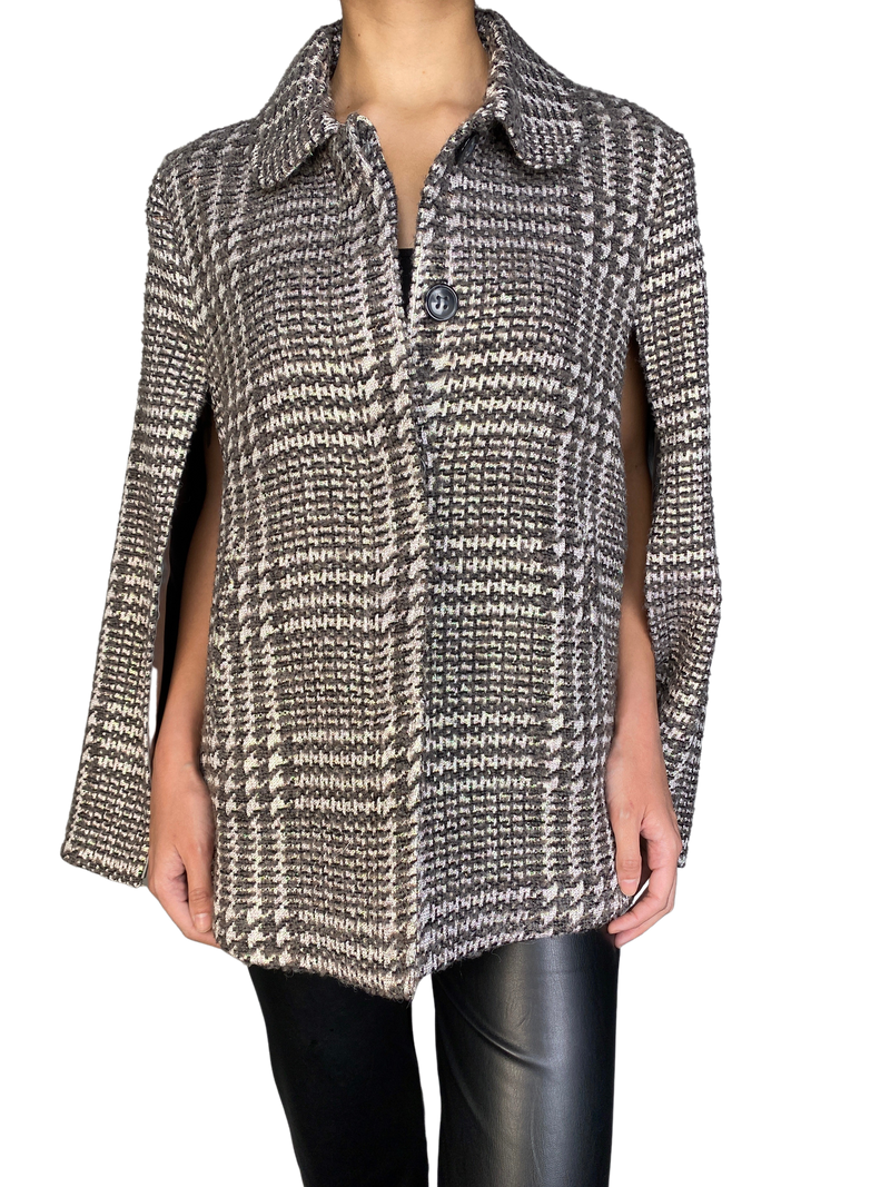 Capa Tweed De Lana