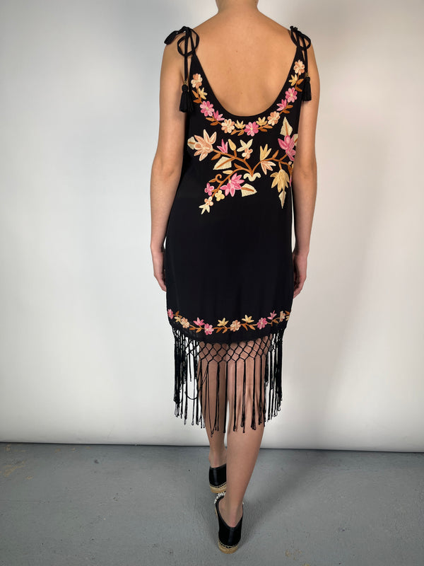 Vestido Fringes Andromia