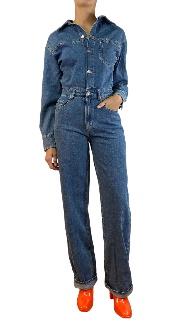 Enterito Denim Azul