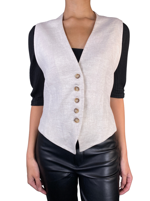 Gilet Lino