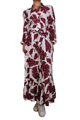 Vestido Hoja Tropical