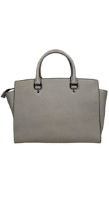 Cartera Gris Pompon