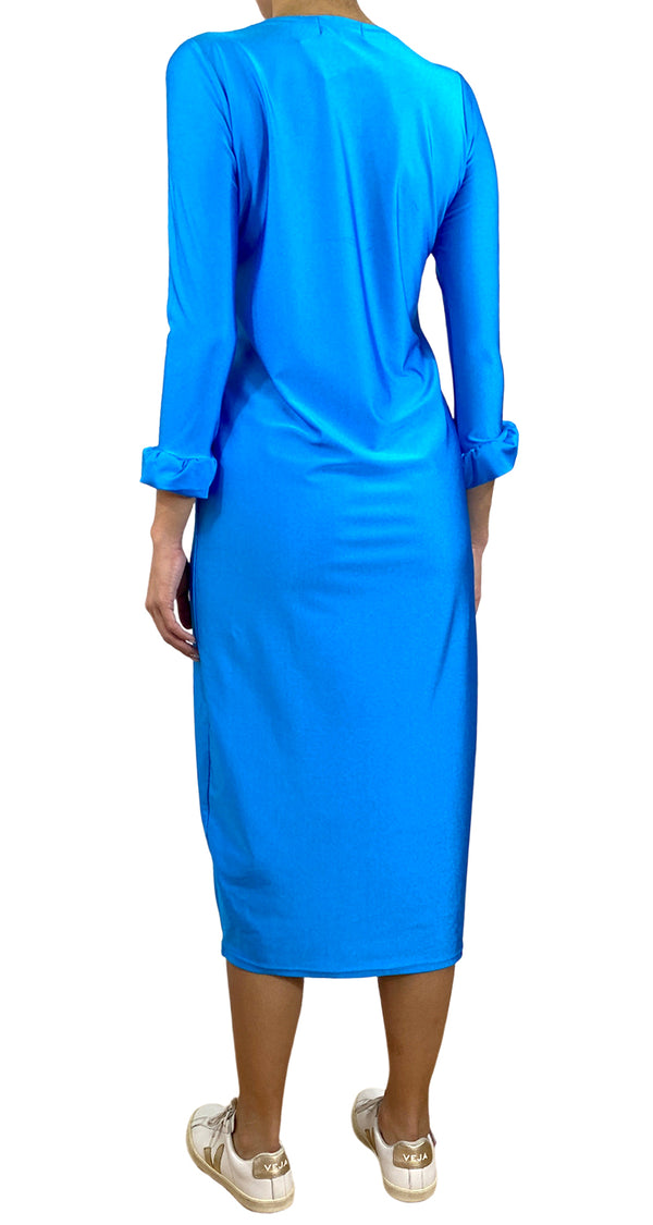 Vestido Azul Rey