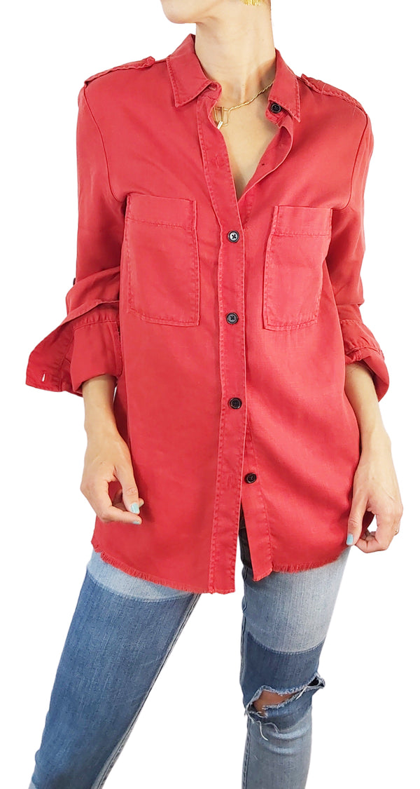 Camisa Oversize Roja